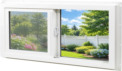 Basement window vinyl - window,,